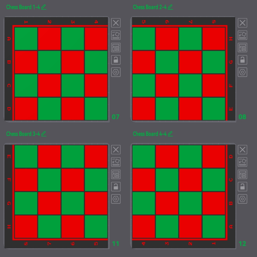 Miniatura 4 do modelo 3D Mini Arcade Chess Set
