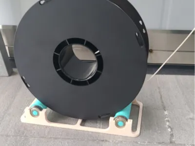 roller spool holder with bearings