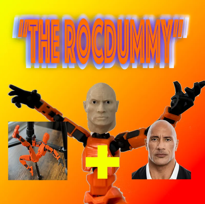 The ROCDUMMY 13 Head Add on for "Dummy 13"