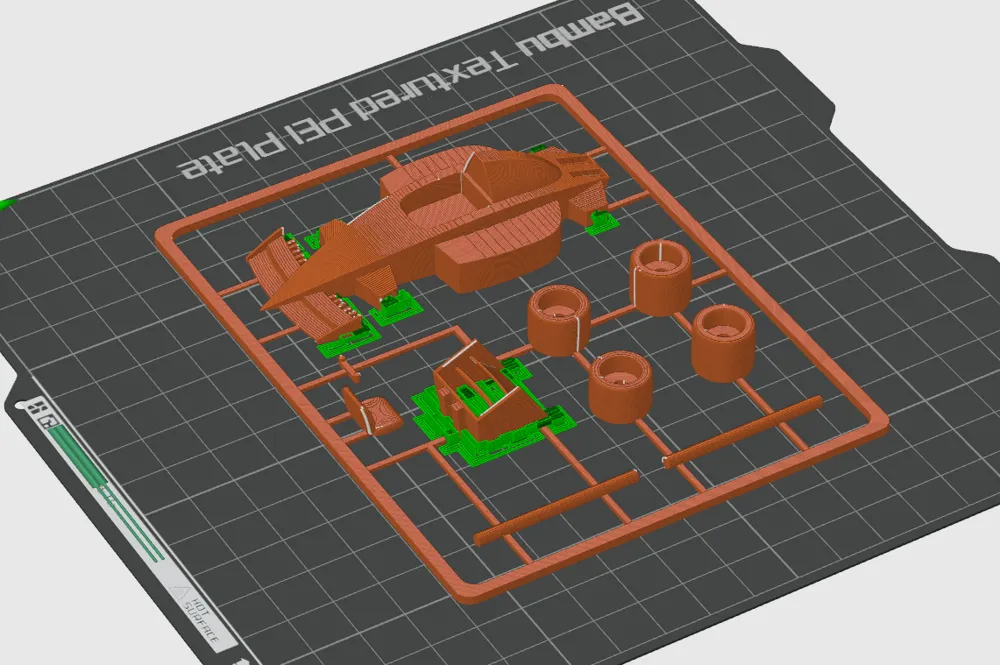 Plastify F1 F1 Car assembly(Kit card) Remixed by Bruised Wayne - MakerWorld