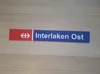 SBB Sign Interlaken Ost