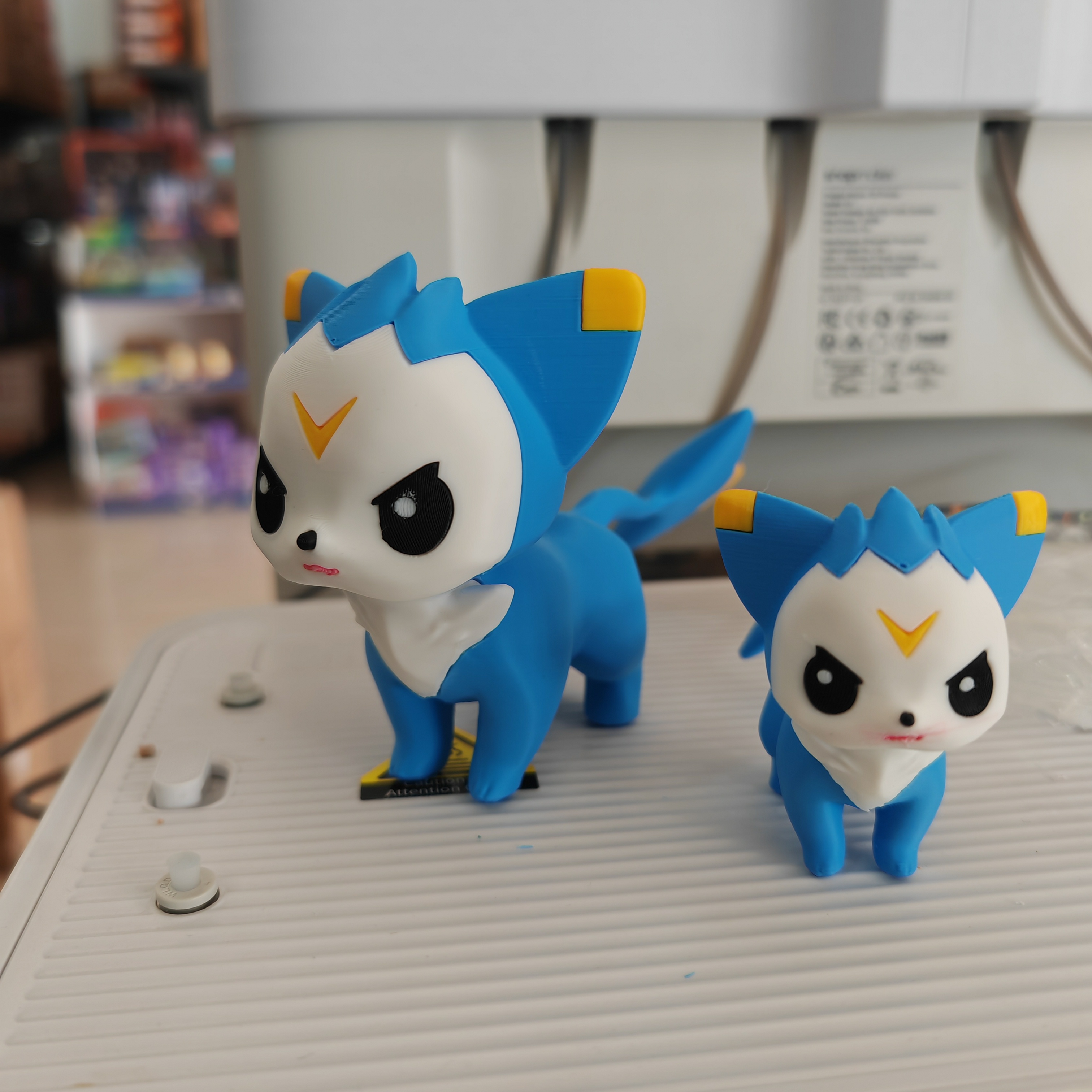 Miniatura 2 do modelo 3D 洛克王国神奇宝贝精灵dimo（全分件版）