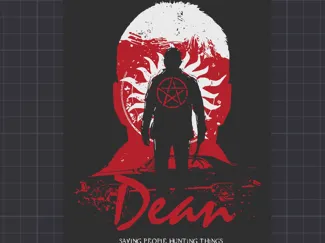 Dean Winchester Silhouette