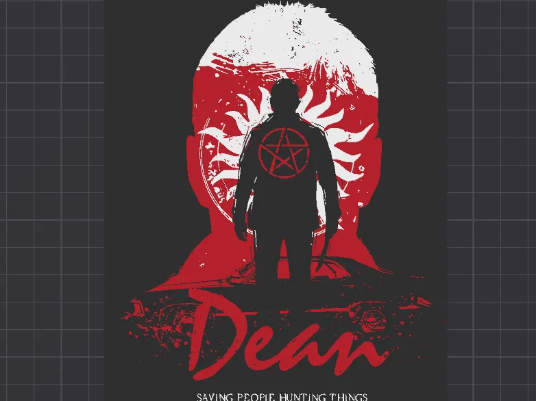 Dean Winchester Silhouette