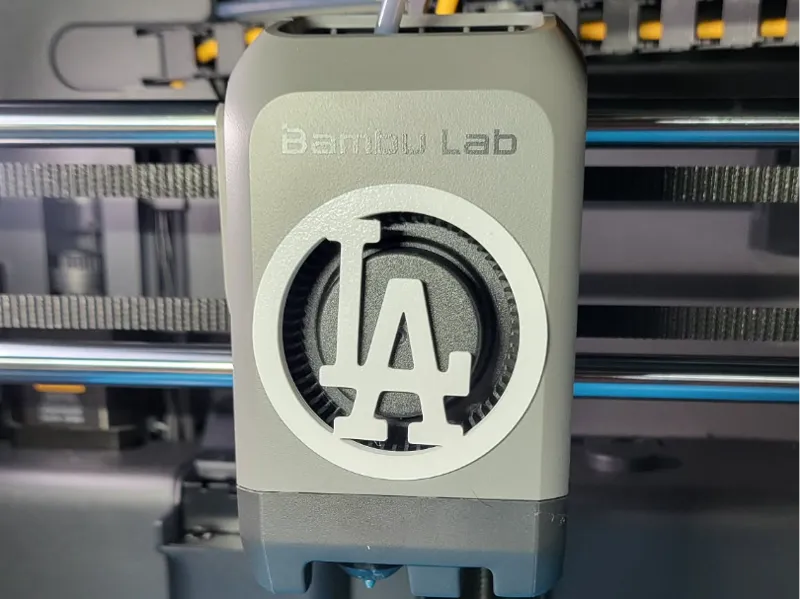 LA Dodger Fan Cover for Bambu Lab P2S