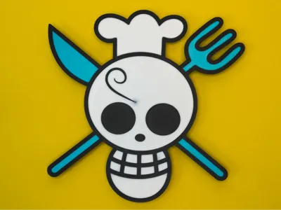 Sanjis Jolly Roger - One Piece