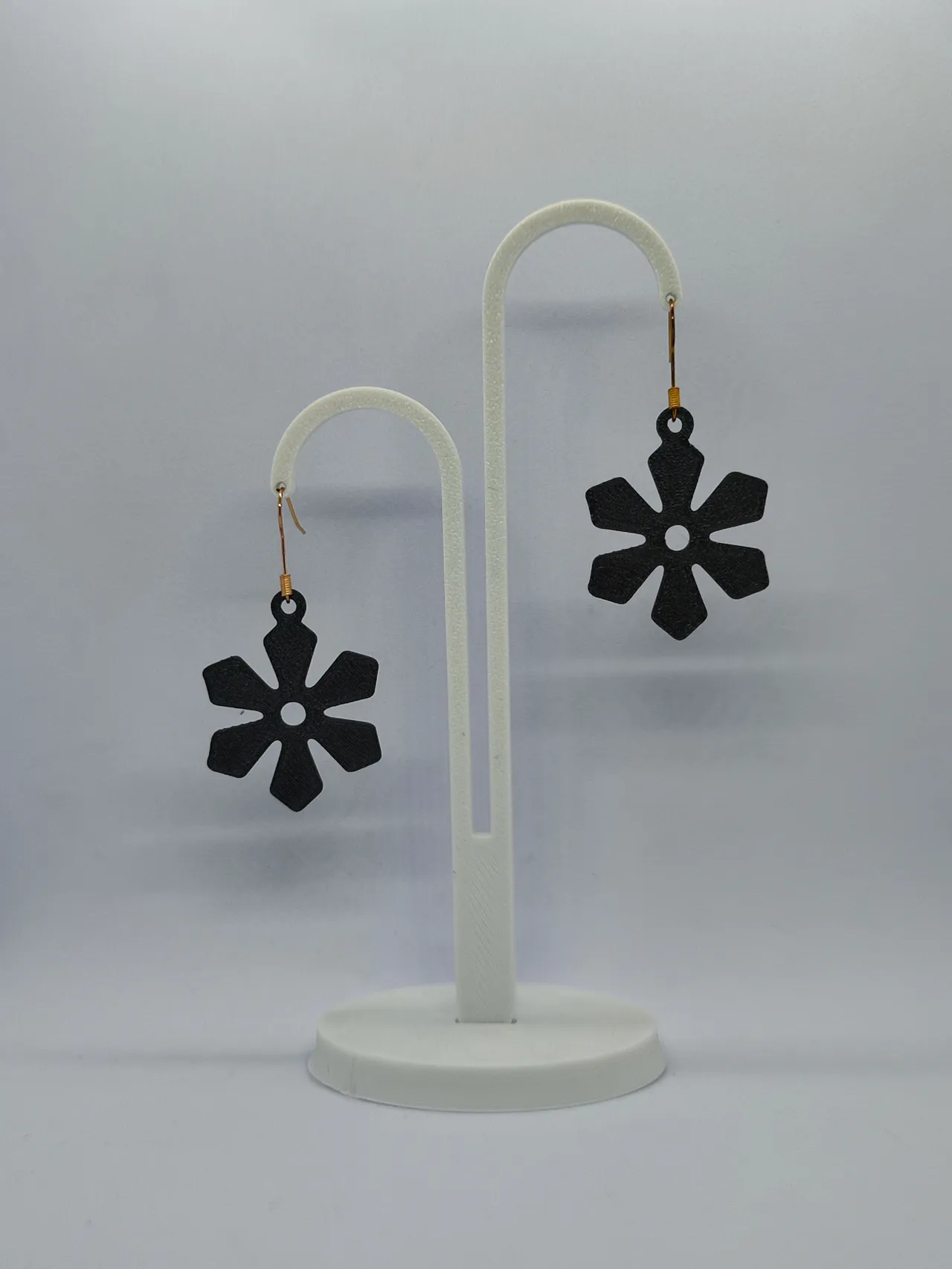 Aretes Flor Ártica view 2