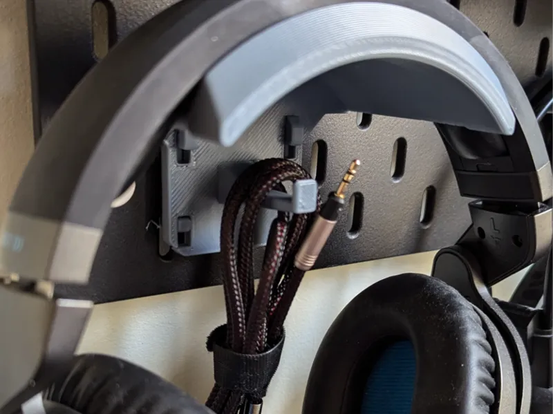 Ikea Skadis - Headphone Hanger