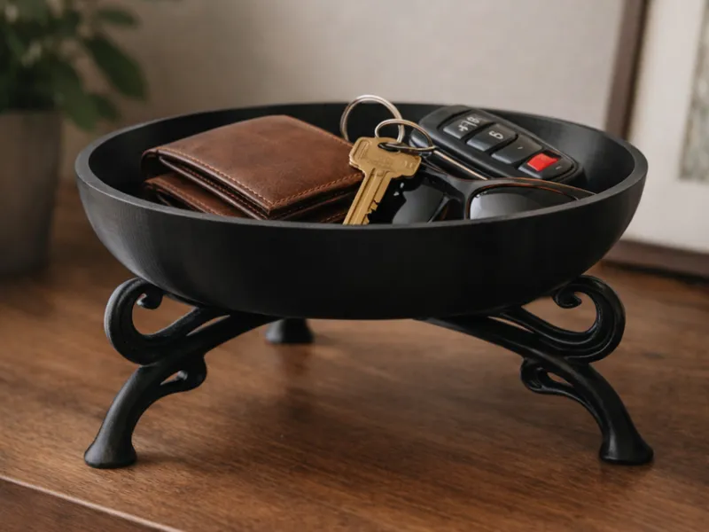 Elevated Entryway Catch-All Bowl