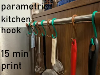 parametric kitchen hook