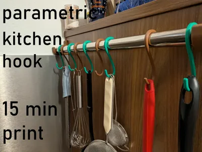 parametric kitchen hook