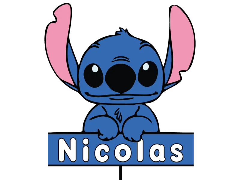Cake Topper Stitch