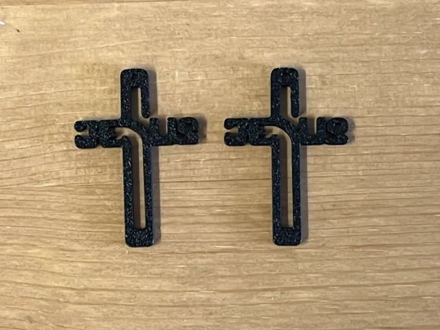 Jesus earrings