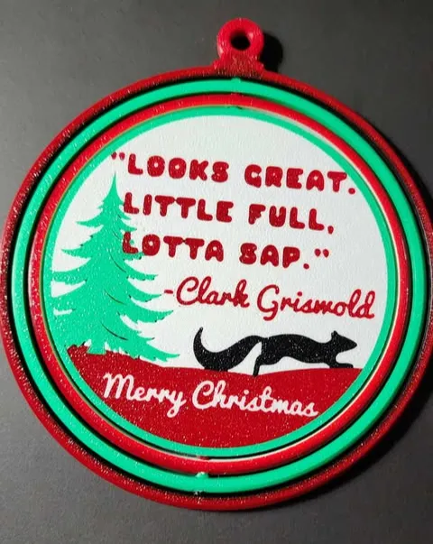 Christmas Vacation Lot of Sap Ornament
