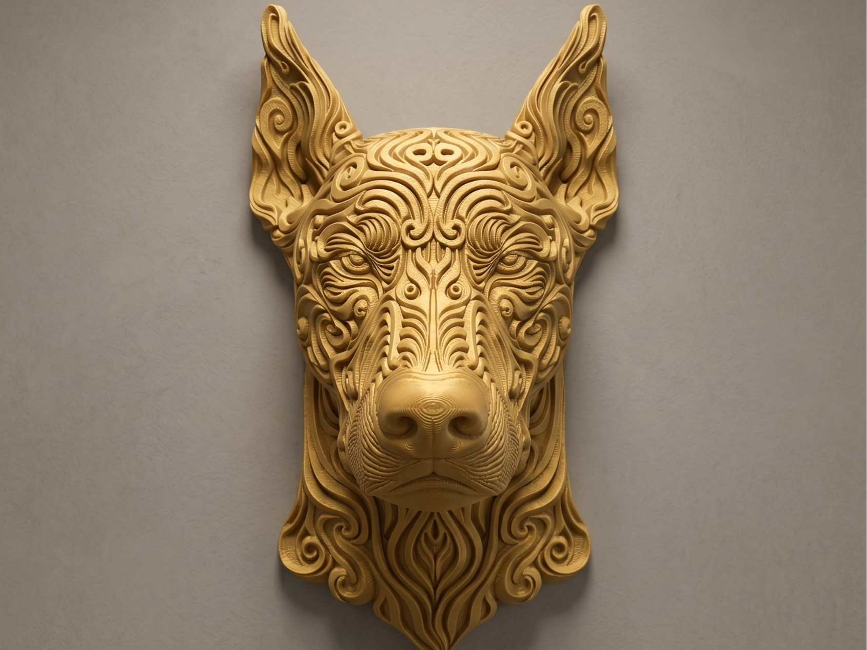 Doberman - Arte de pared
