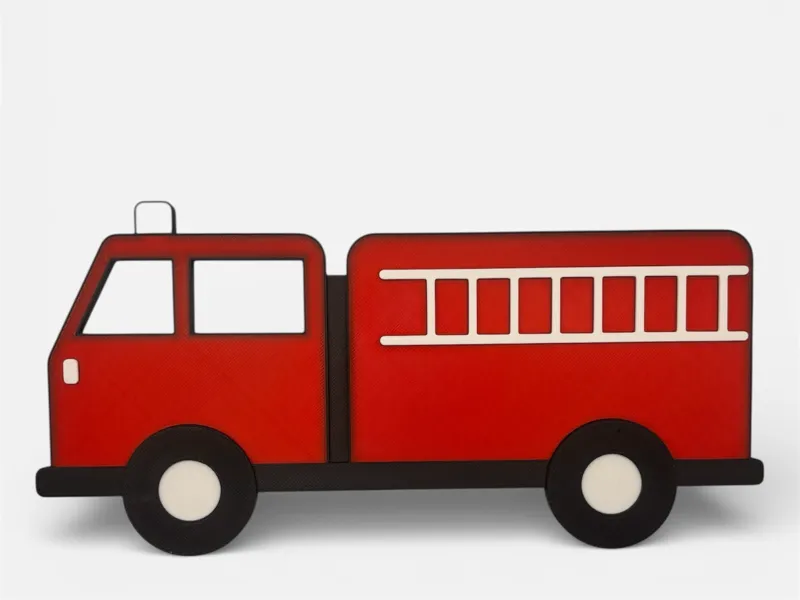 Fire Truck Wall Art - Print the whole collection!