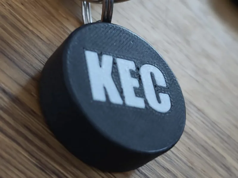 Eishockey Puck Schlüsselanhänger