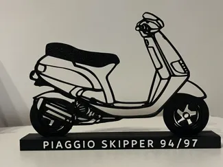Silueta piaggio skipper 2t 1994/1997