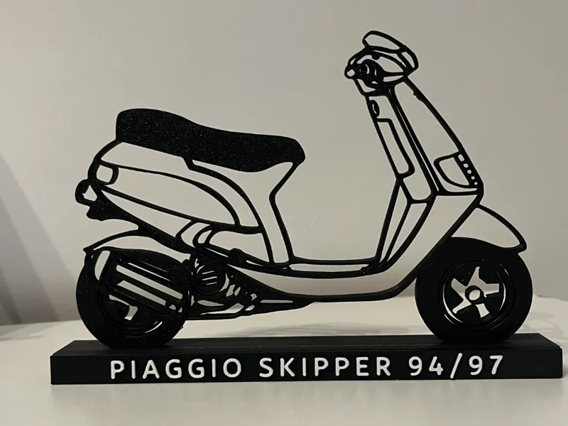Silueta piaggio skipper 2t 1994/1997