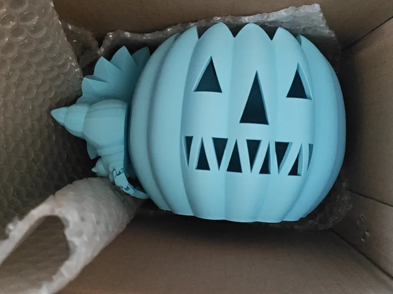 Pumpkin heads for Halloween