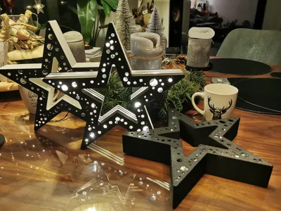 Christmas Star XL - illuminated Decorative Star 