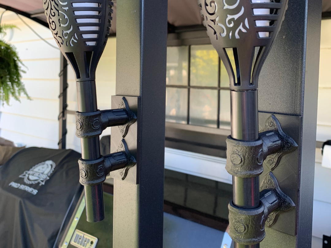 Solar Garden Light Pole Mount