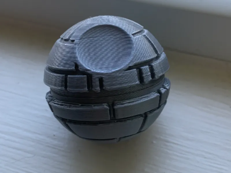 Death Star Magnetic Fidget Pattern V2