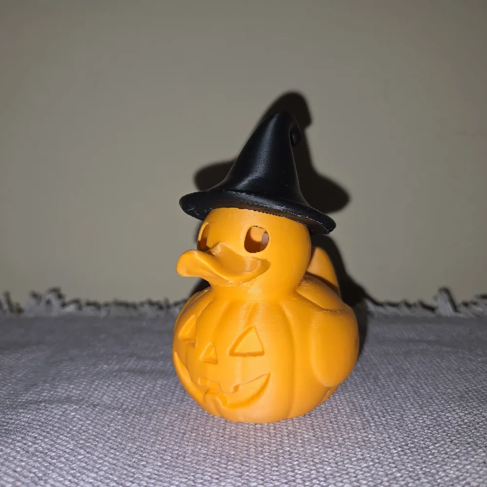 Pumpkin Tea Light duck by Szaszpi MakerWorld: Download Free 3D Models