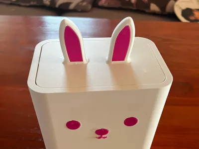 Rabbit Desktop Trash Can