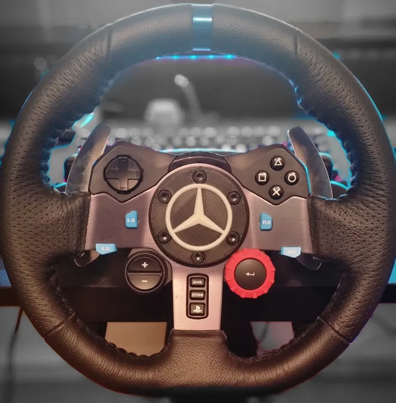 Logitech g29 Center Cap Mercedes Logo