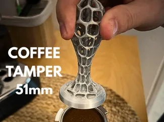 Coffee Tamper 51mm - for DeLonghi Dedica