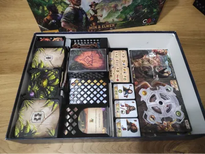 Lost Ruins Of Arnak Board Game + 2 exp Insert