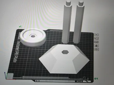 Universal Helmet and Mask Stand, No Screws