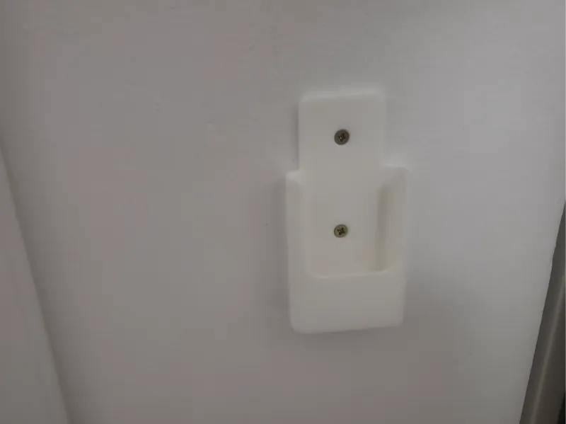 Air conditioner remote holder
