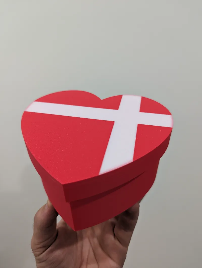 Heart Shaped Box with Lid
