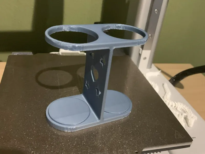 2 piece toothpaste holder