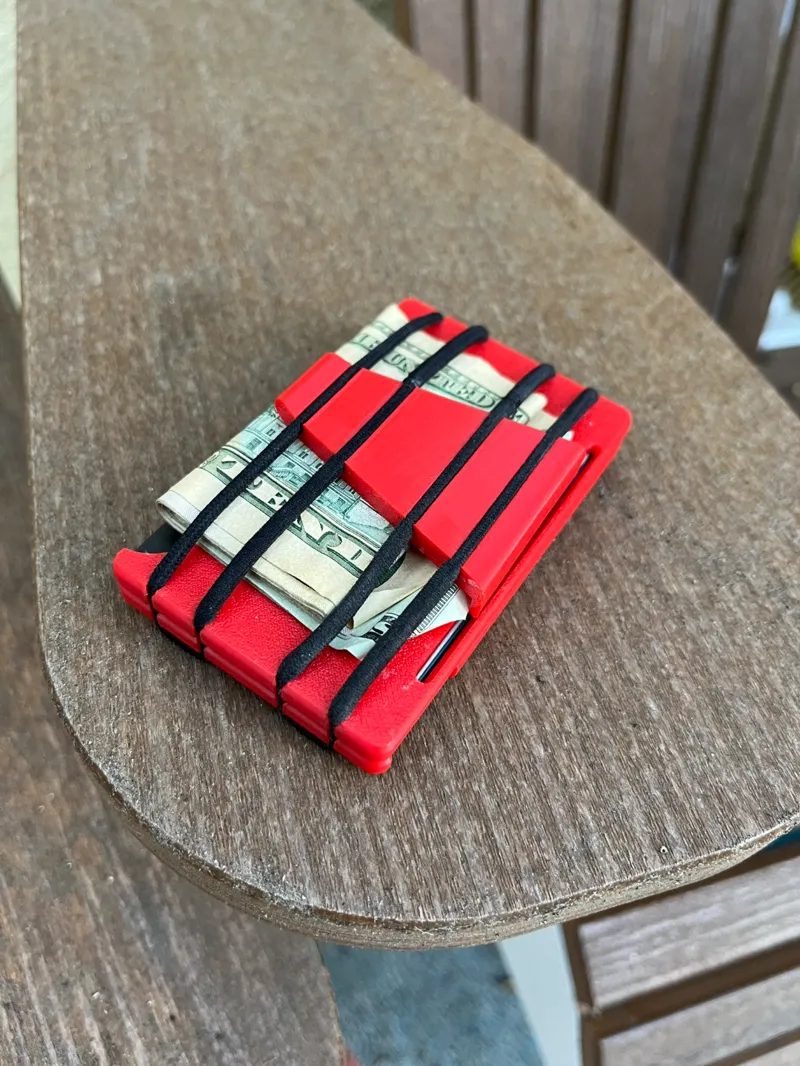 Hard sided wallet