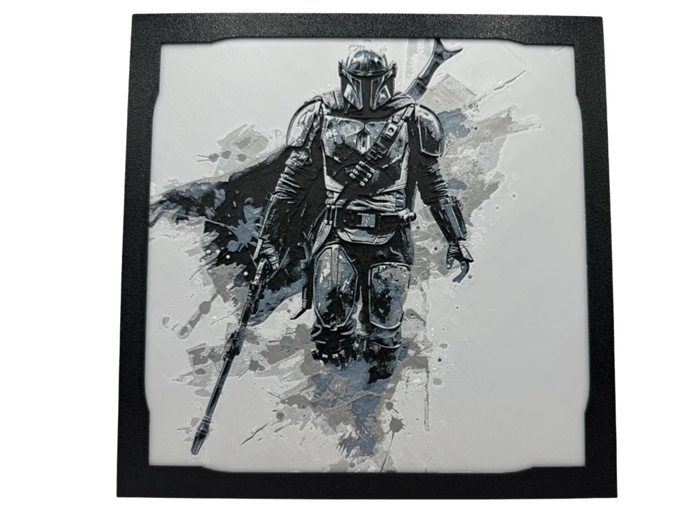 Mandalorian - Star Wars Hueforge