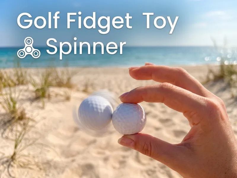 Golf Fidget Toy, Spinner
