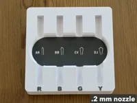 0.2mm nozzle, 0.1mm layer, 4 walls, 15% infill