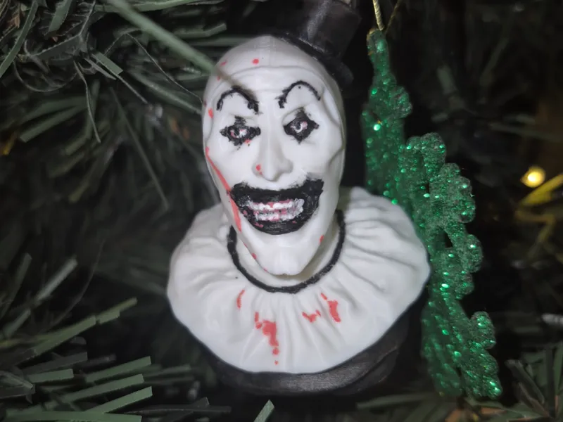 Terrifier Christmas ornament