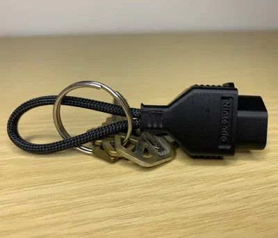 NES Controller Plug Keychain