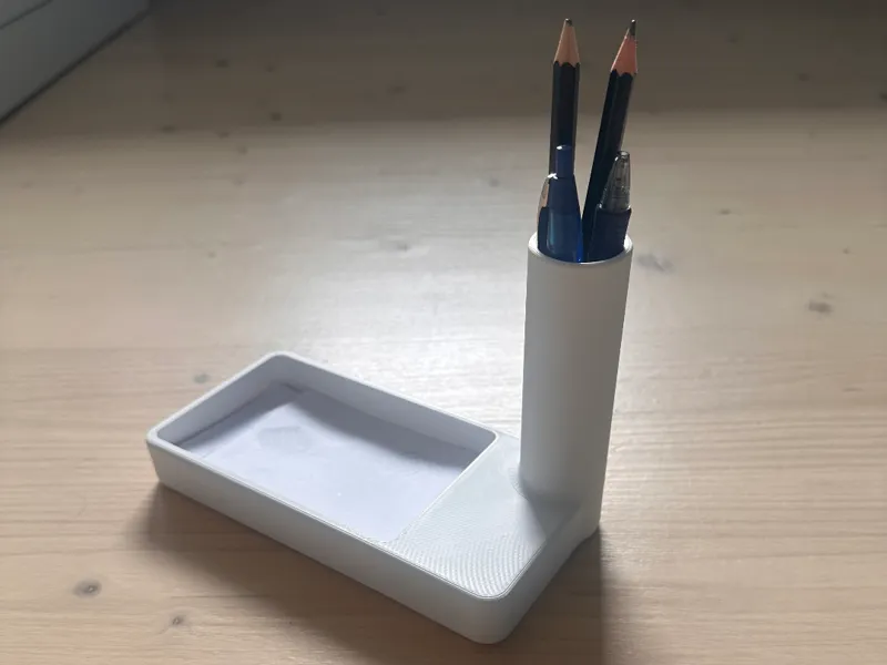 Pen and paper holder