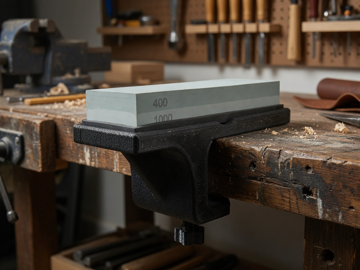 Table Clamp Sharpening Stone Holder