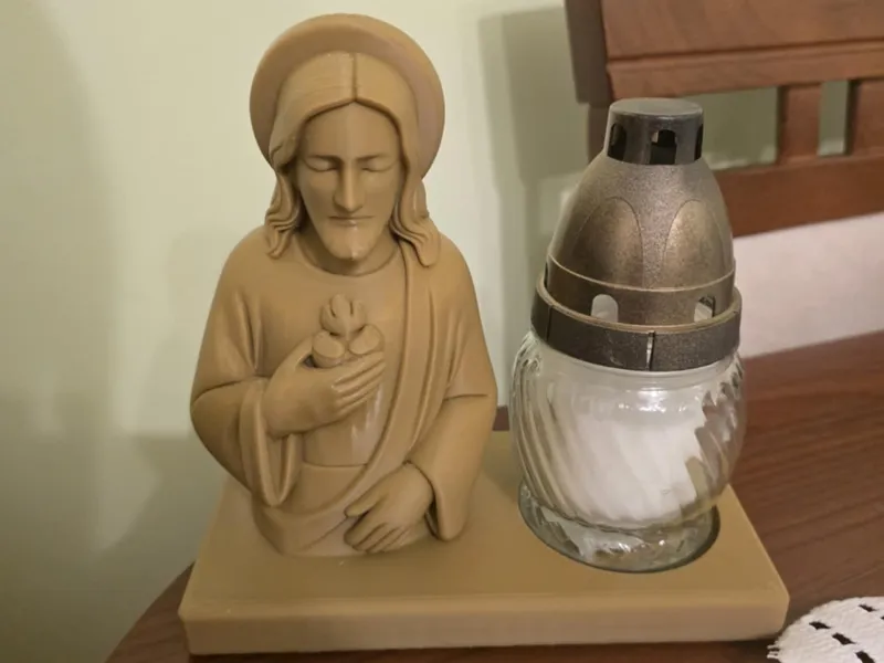 Candle stand - Jesus