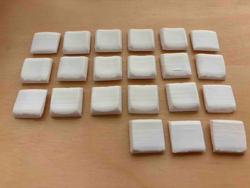 Chicago Steno choc keycaps
