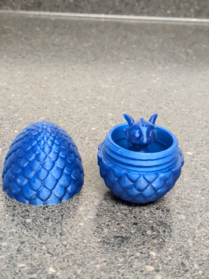 dragon egg with baby dragon inside 