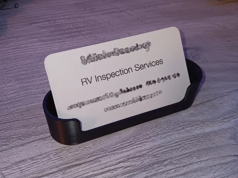 Fast Print Business Card Holder