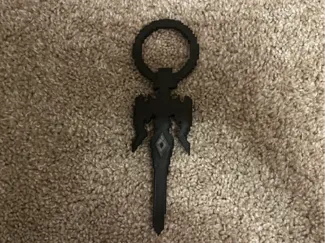 Undertale/Deltarune Roaring Knight Sword Keychain