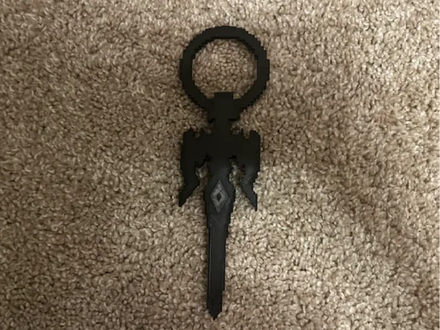 Undertale/Deltarune Roaring Knight Sword Keychain